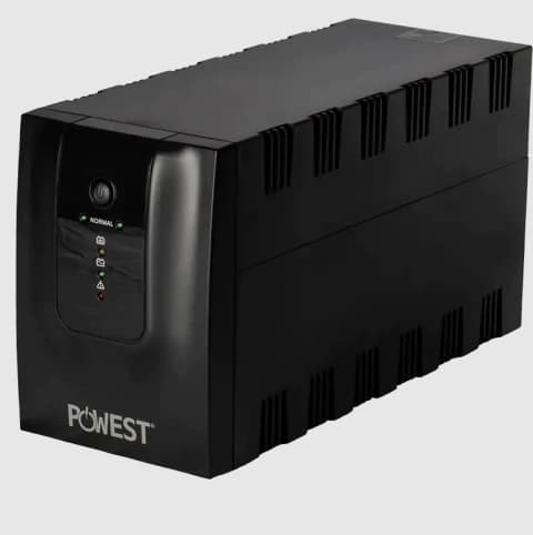 Ups Powest 2200va 1200w Monofasica Interactiva NICOMAR Negro